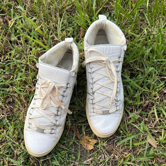 Balenciaga white arena sneakers  High-Top Sneakers - Picture 1 of 11